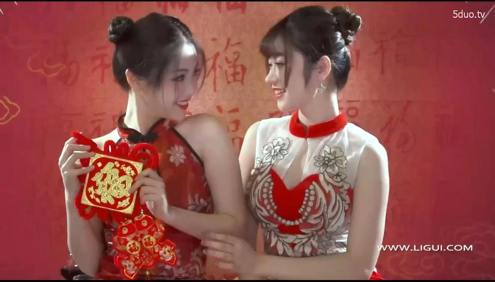 [Ligui丽柜] 高清视频 2020.01.25 《双生花》之丝丝如意 安娜&潘潘 3